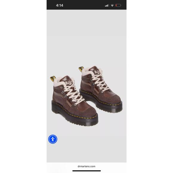 Dr.Martens Brown Boots - Picture 3 of 10